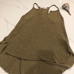 Urban Outfitters olive green tank